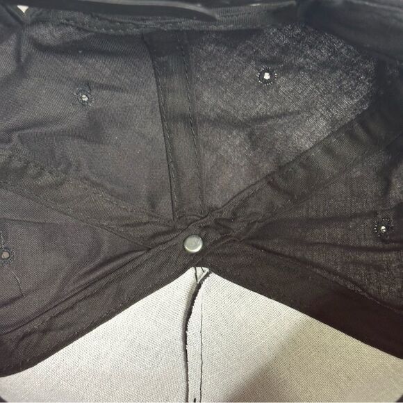 On Line Electric Supply Inc.‎ Black Red Adjustable Snapback Hat OS - Picture 10 of 11